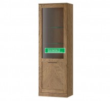 Szynaka Meble - COZY 10 Witryna 1-drzwiowa z oświetleniem w standardzie 1